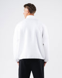 ELMTS Quarter Zip - White
