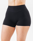 Everyday Core Mid Rise Short - Black