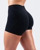 Everyday Core Mid Rise Short - Black
