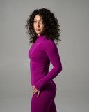 Glass Jacket - Dark Fuchsia