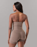 Halter Push Tank - Mocha