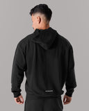 Three Pillar Heavyweight Hoodie - Black