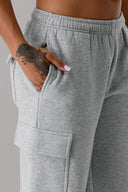 Staple Cargo Pant - Heather Grey