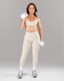 Pump Mid Rise Legging - Wheat