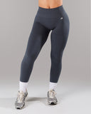 Pump Mid Rise Legging - Dusty Navy