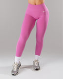 Pump Mid Rise Legging - Orchid