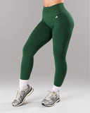 Pump Mid Rise Legging - Court Green