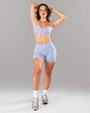 Pump Mid Rise Short - Skyline