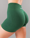 Pump Mid Rise Short - Court Green w/ Logo