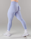 Pump Mid Rise Legging - Skyline