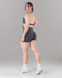 Pump Mid Rise Short - Dusty Navy