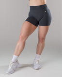 Pump Mid Rise Short - Dusty Navy