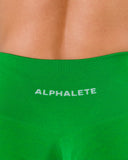 Pump Mid Rise Legging - Emerald Green