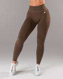 Pump Mid Rise Legging - Espresso