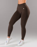 Pump Mid Rise Legging - Espresso