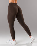 Pump Mid Rise Legging - Espresso