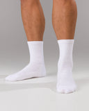 Elite "A" Sock 3pk - White