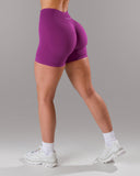 Pump Mid Rise Short - Acai Berry