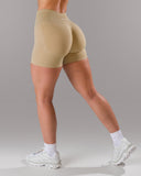 Pump Mid Rise Short - Sahara