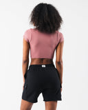 LDB Crop Tee - Desert Pink
