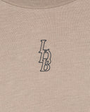 LDB Oversized Crop Tee - Dune