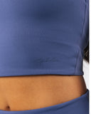 Aura Lilly Tank - Dusty Blue