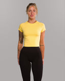 Baby Tee - Canary Yellow