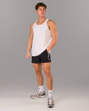 Dynamic Panel Short - Black / White