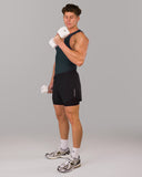 Zero Ribbed Tank 2pk - Signature Green / Signature Navy