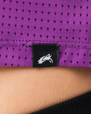 Margo Mesh Crop Tee - Blaze