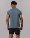 Base Tee - Storm Blue