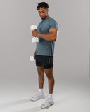 Base Tee - Storm Blue