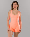 Lina Bodysuit - Neon Coral