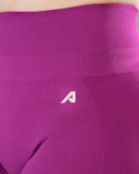 Pump Mid Rise Legging - Acai Berry