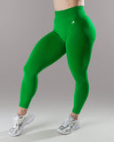 Pump Mid Rise Legging - Emerald Green