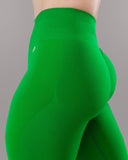 Pump Mid Rise Legging - Emerald Green