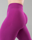 Pump Mid Rise Legging - Acai Berry