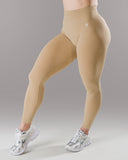 Pump Mid Rise Legging - Sahara