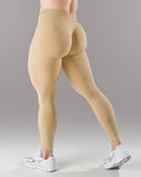 Pump Mid Rise Legging - Sahara