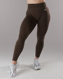 Pump Mid Rise Legging - Espresso