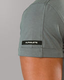 Rolled Muscle Tee - Grey
