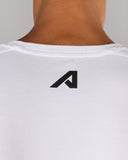 Rolled Muscle Tee - White