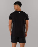 Rolled Muscle Tee - Black