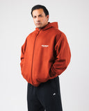 Force Renew Zip Hoodie - Rust