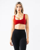Olivia Sculpt Bra - Carmine