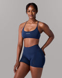 Amplify Open Back Bra - Anchor