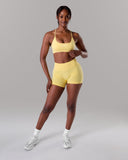 Amplify Open Back Bra - Canary