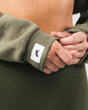 Overlay Shrug - Heather Grand