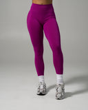 Pump High Rise Legging - Dark Fuchsia