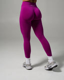 Pump High Rise Legging - Dark Fuchsia